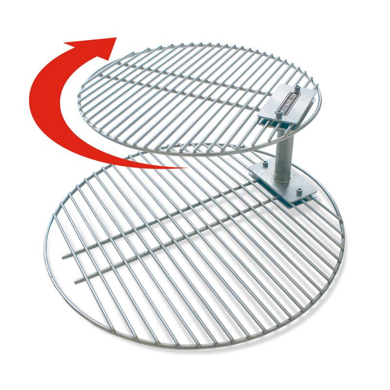 Stainless Steel Swing-Away Grate Stacker_2