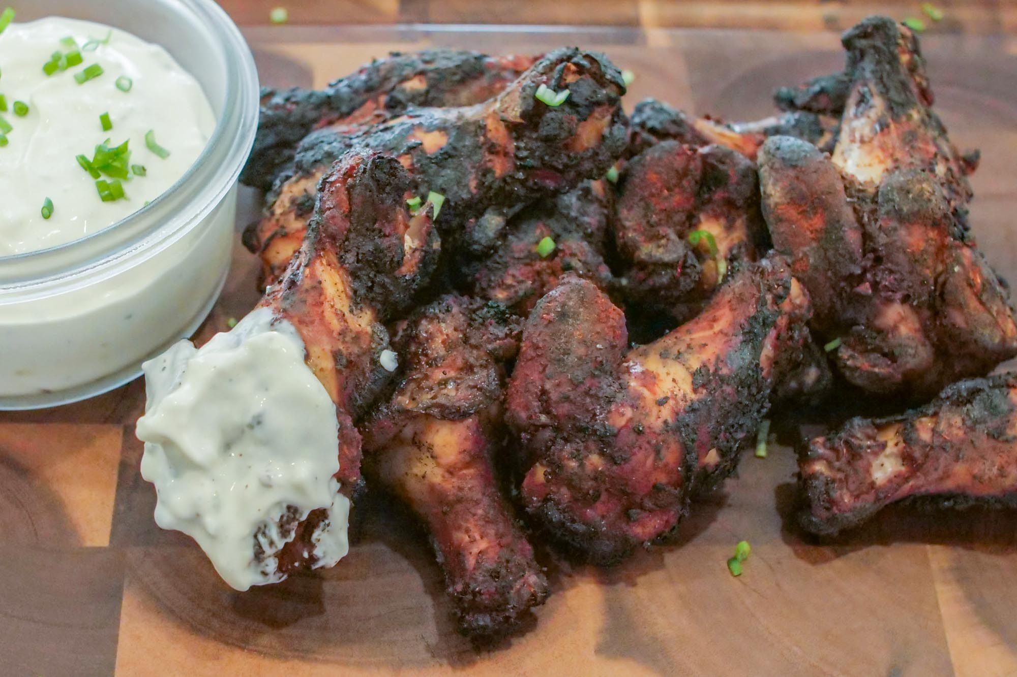Smoked Caveman-Style Chicken Wings