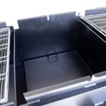 Charcoal Pan in Meadow Creek BBQ96 Chicken Cooker