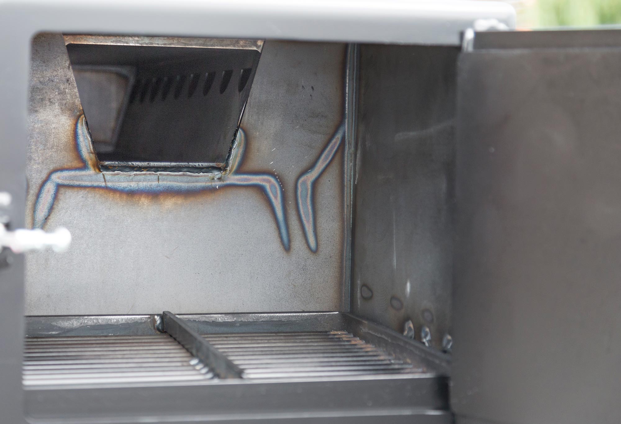 Offset smoker firebox cheap