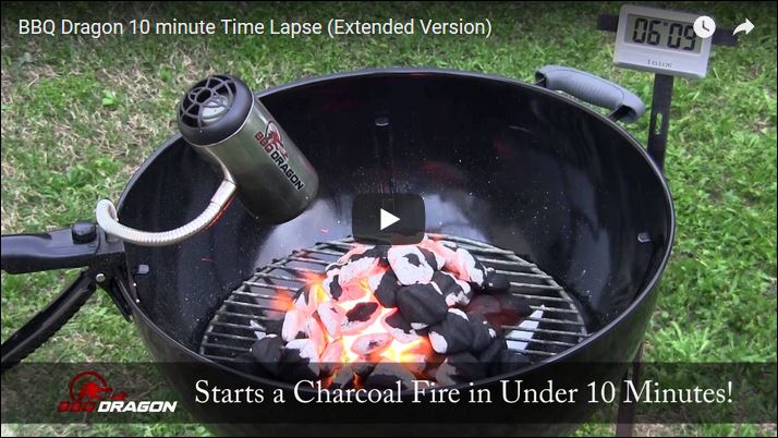 Product Highlight Bbq Dragon Meadow Creek Barbecue Supply There Are A Lot Of Diffe Ways To Light Charcoal Including Lighter Fluid And Match Chimney With Newspaper Propane Torch