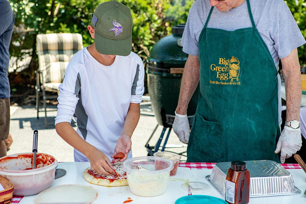 2019 Eggfest Pizza Class Grilled Pizza Recipe on the Big Green Egg