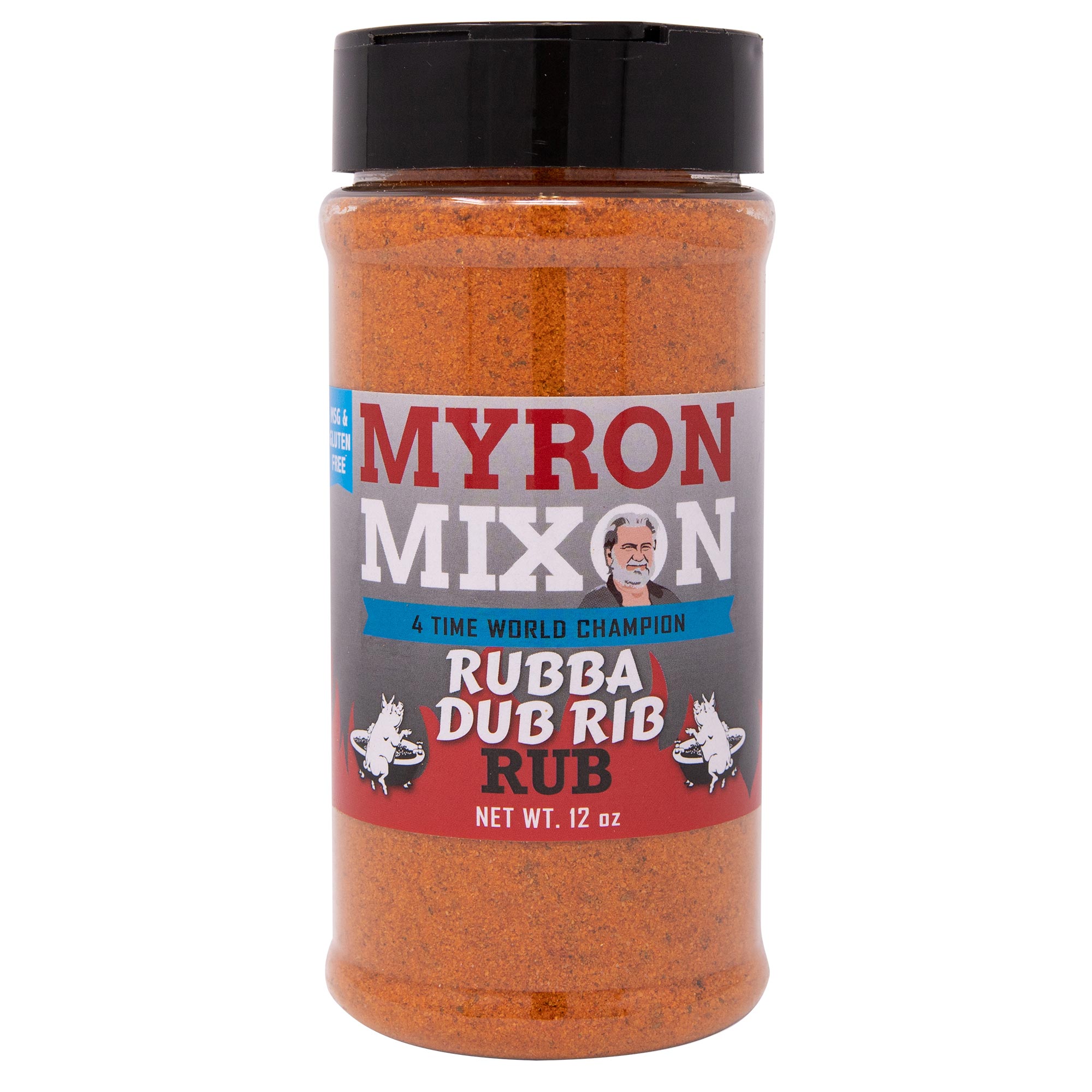 Myron Mixon Rubba Dub Rib Rub Meadow Creek Barbecue Supply