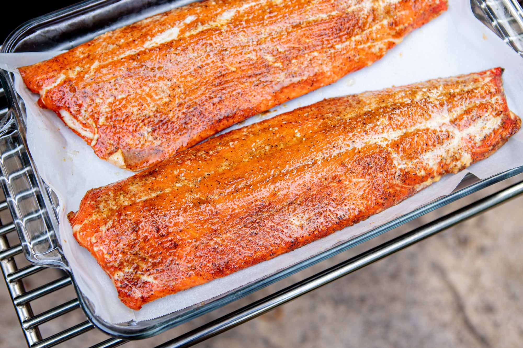 Smoked Sockeye Salmon on the Yoder Pellet Smoker