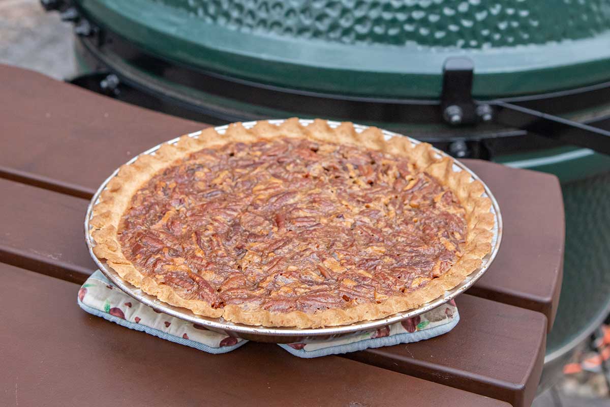 Smoked Pecan Pie in a Big Green Egg My Grandma’s Pecan Pie in a Big Green Egg