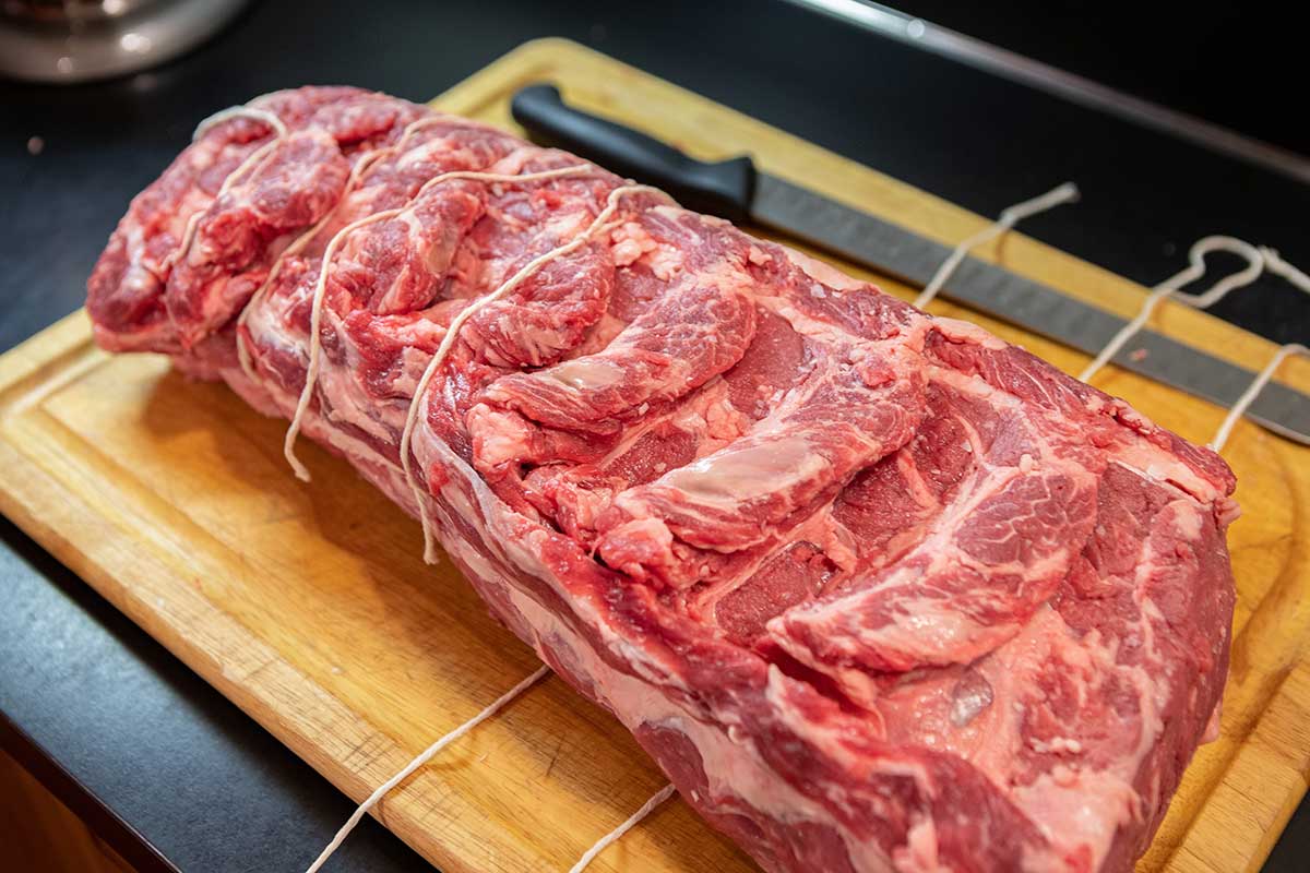 Trimming the Prime Ribs How to Smoke a Prime Rib on a Big Green Egg
