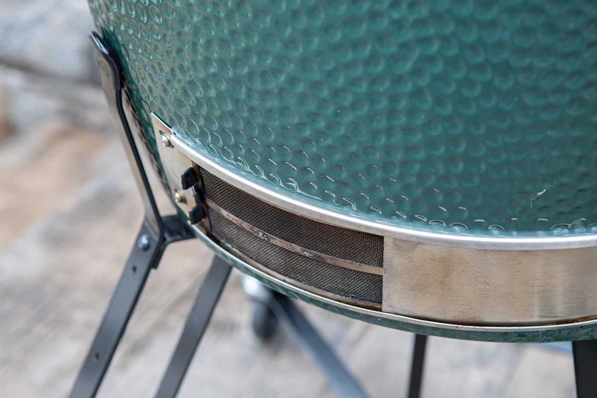 Bottom Vent Open All the Way How to Smoke a Prime Rib on a Big Green Egg