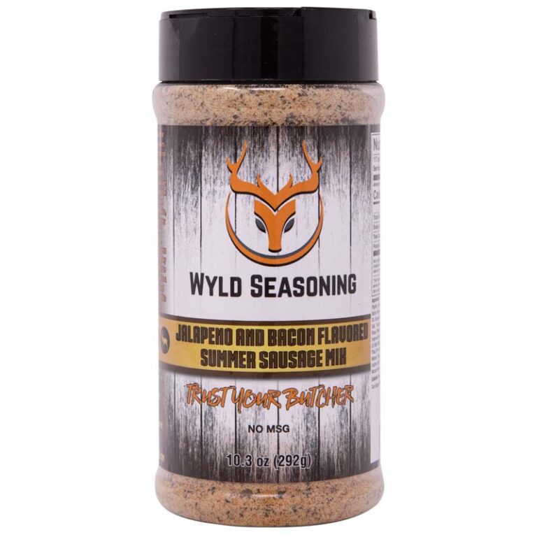 Wyld Seasoning Jalapeno and Bacon Flavored Summer Sausage