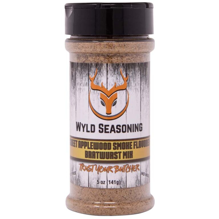 Wyld Seasoning Sweet Applewood Smoked Bratwurst