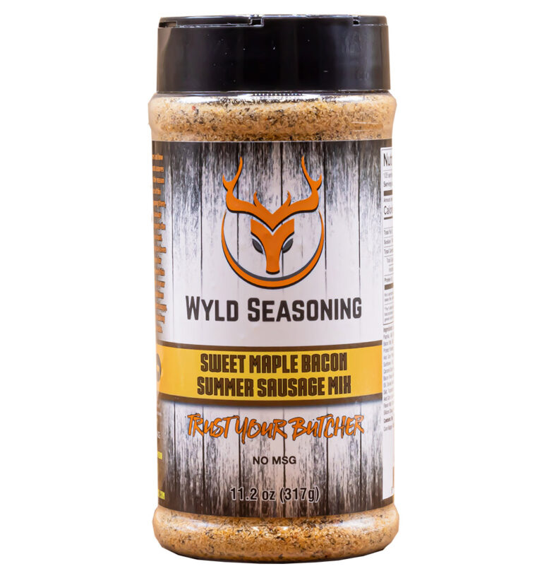 Wyld Seasoning Sweet Maple Bacon Summer Sausage