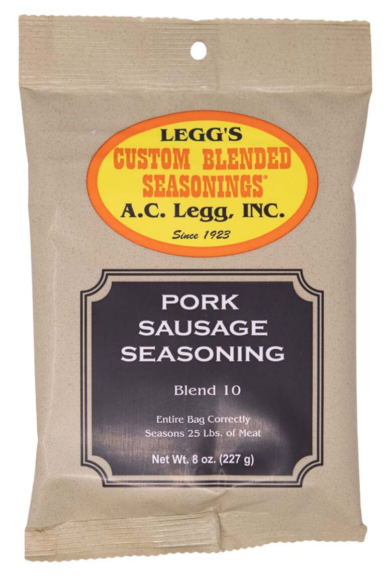 Legg’s Pork Sausage Seasoning – Blend 10