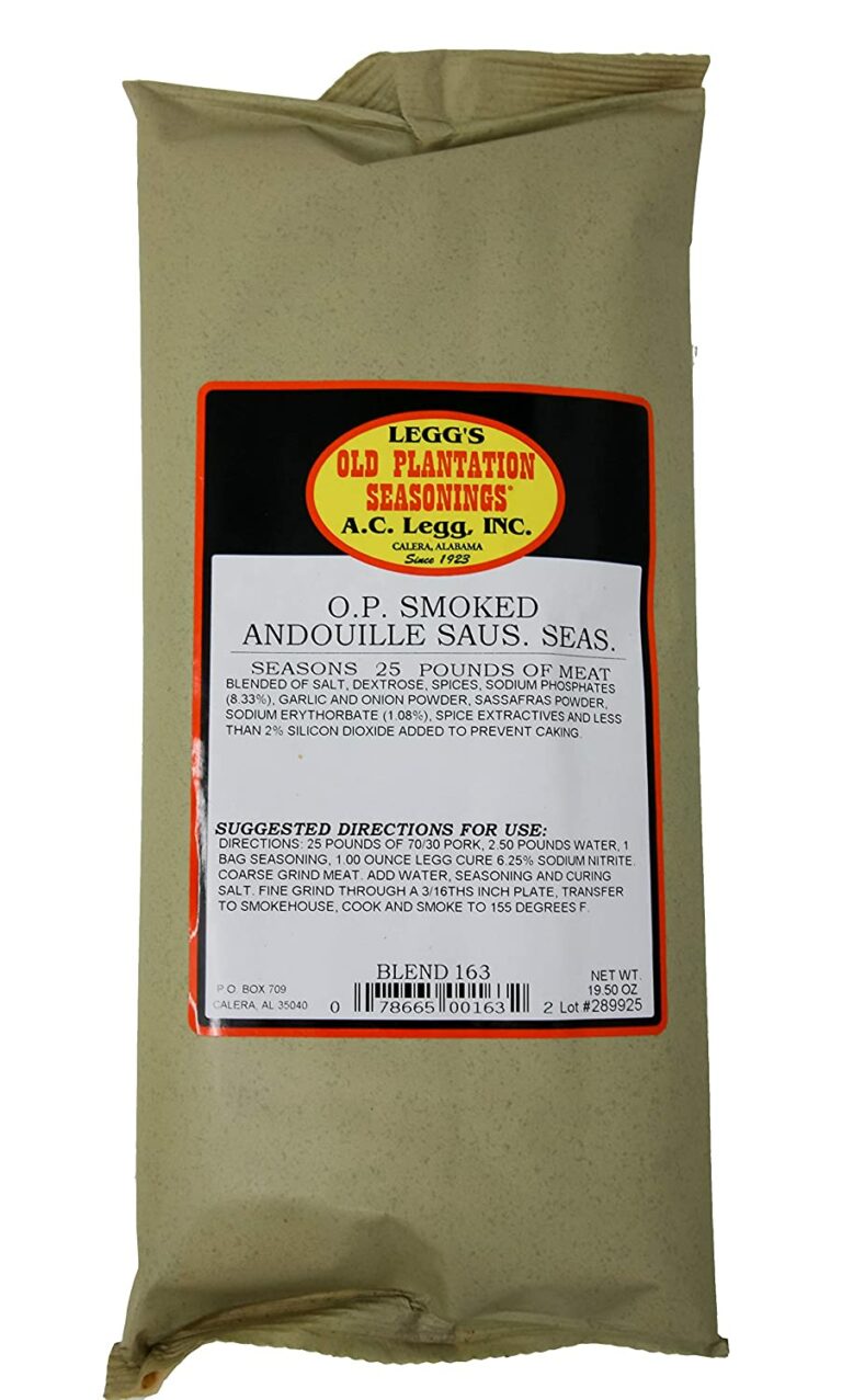 Legg’s Smoked Andouille Sausage Seasoning – Blend 163