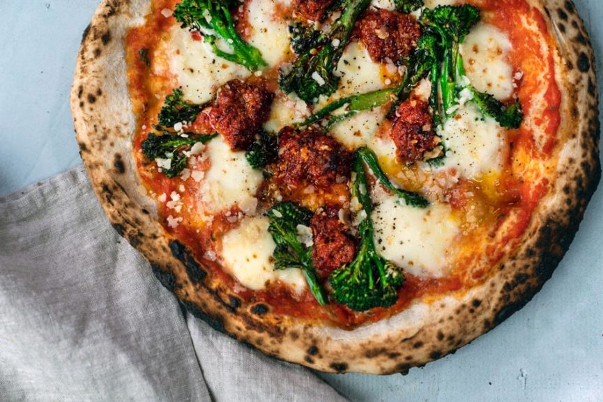 Ooni Nduja Broccoli Pizza