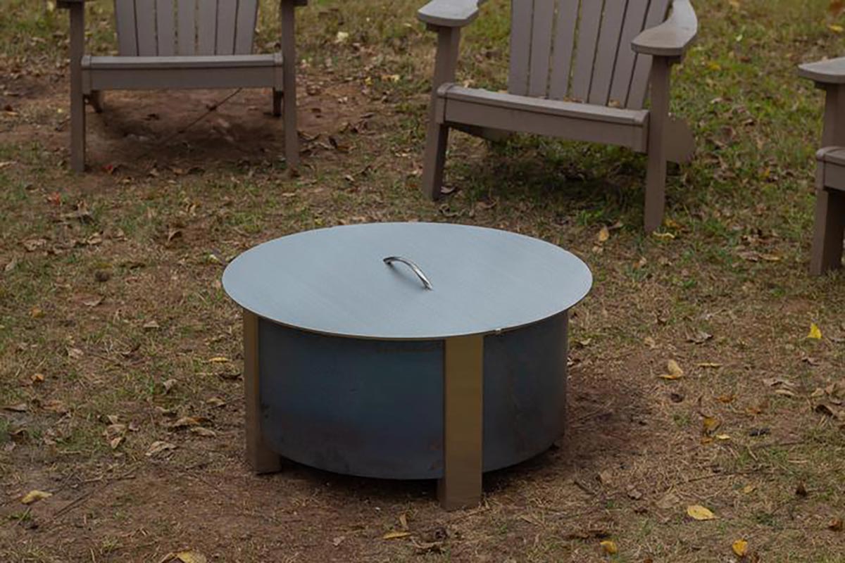 Breeo X Series 19 Stainless Steel Lid Meadow Creek Barbecue Supply