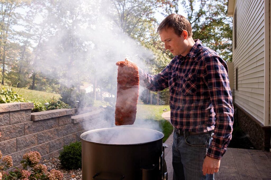 First Cook on My Gateway Drum Smoker