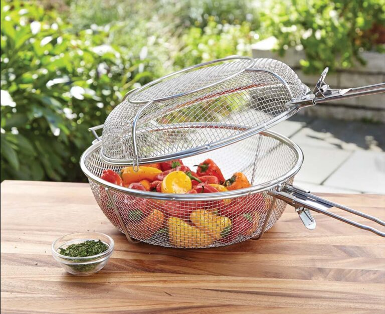 Fox Run Stainless Steel Grill Basket