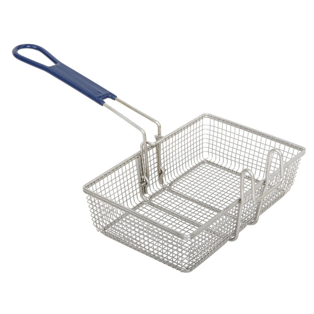 Winco FB-30 Fry Basket with Green Handle