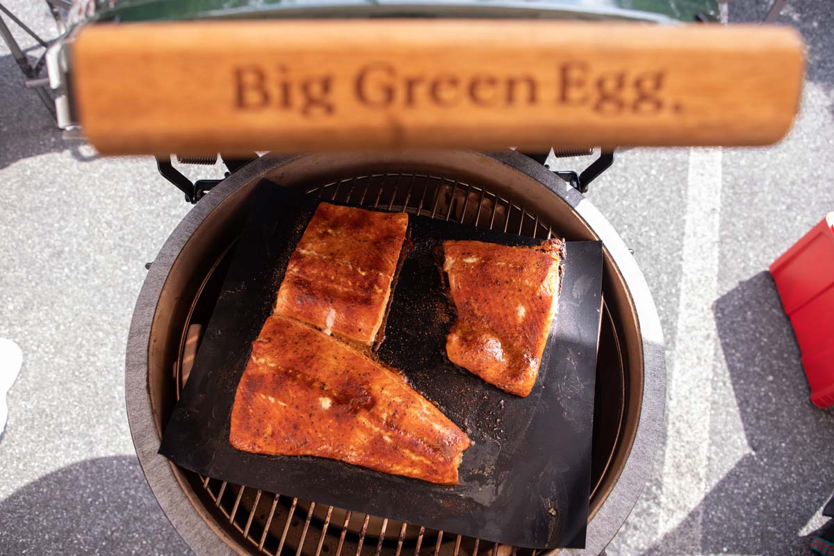 Smoked Salmon on the Big Green Egg 2021 Eggfest
