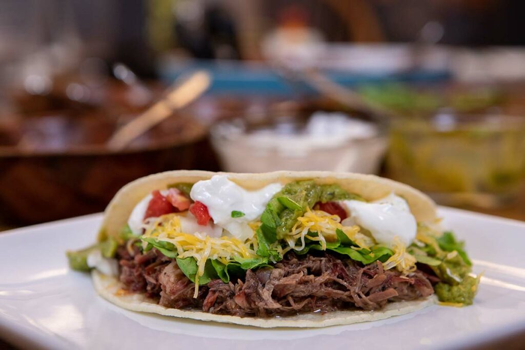 Smoked Beef Chuck Roast Tacos Recipe