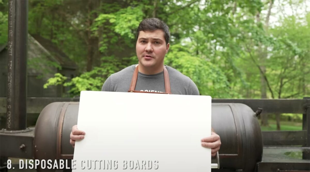 Disposable Cutting Boards Top 10 Essential Supplies For BBQ
