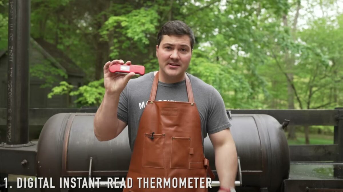 Digital Instant-Read Thermometer Top 10 Essential Supplies For BBQ