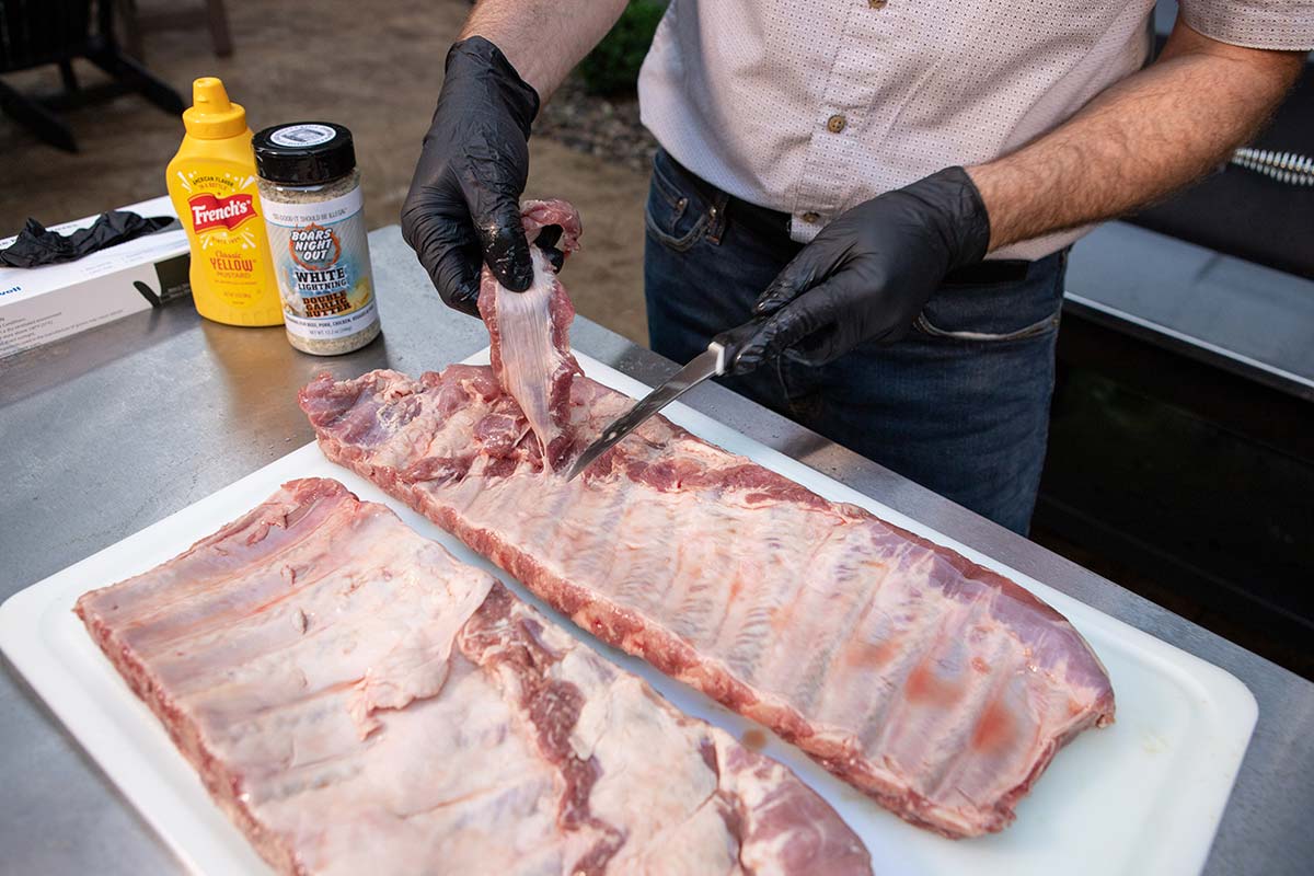 Trimming Ribs Trimming Ribs
