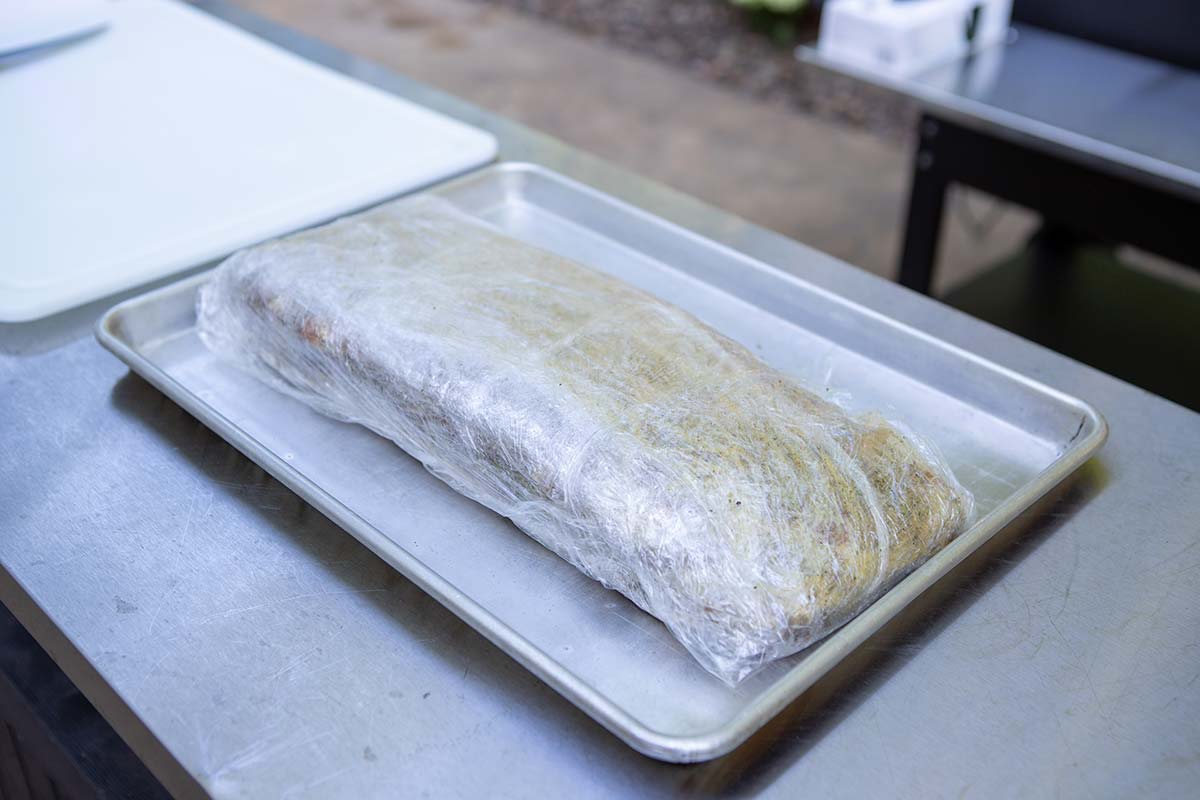 Ribs Wrapped Overnight Ribs Wrapped Overnight