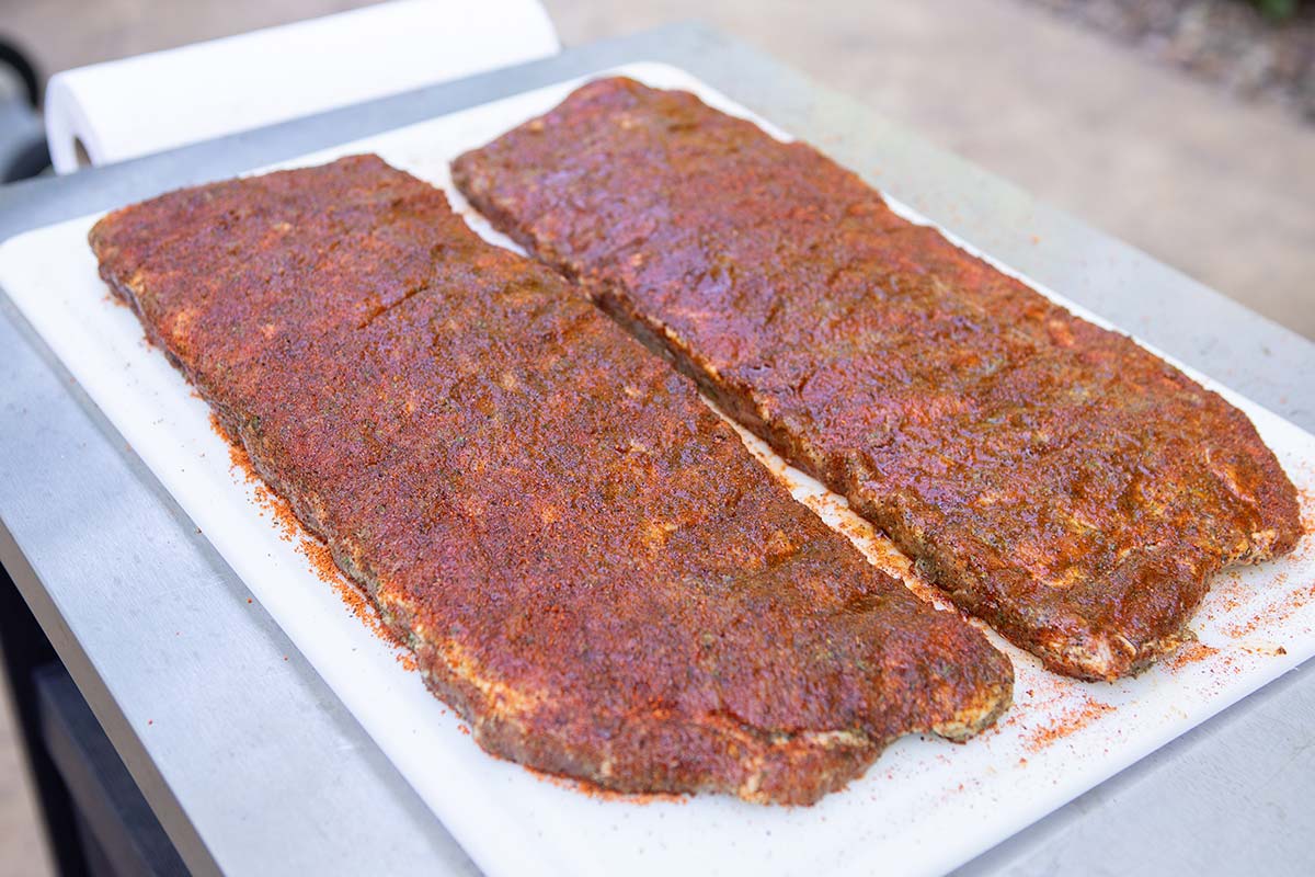 Jonesy Money Honey Rub on Ribs Jonesy Money Honey Rub on Ribs