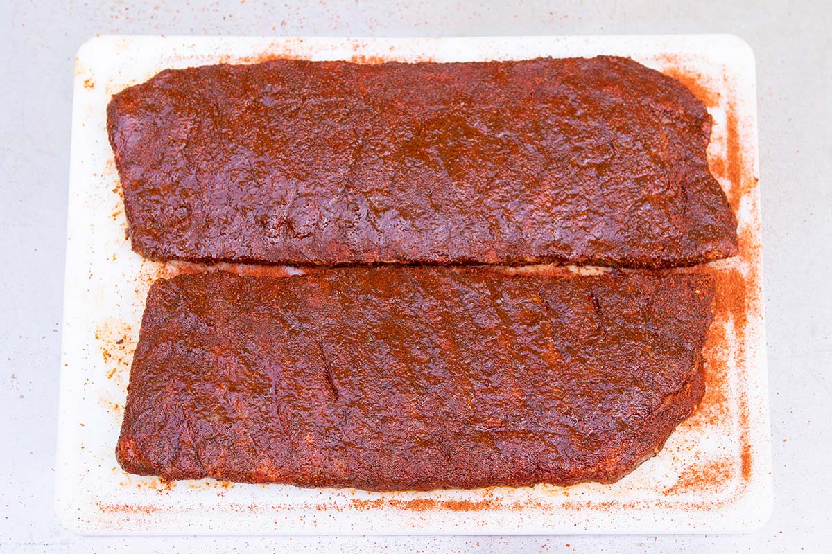 Killer Hogs The BBQ Rub on Ribs