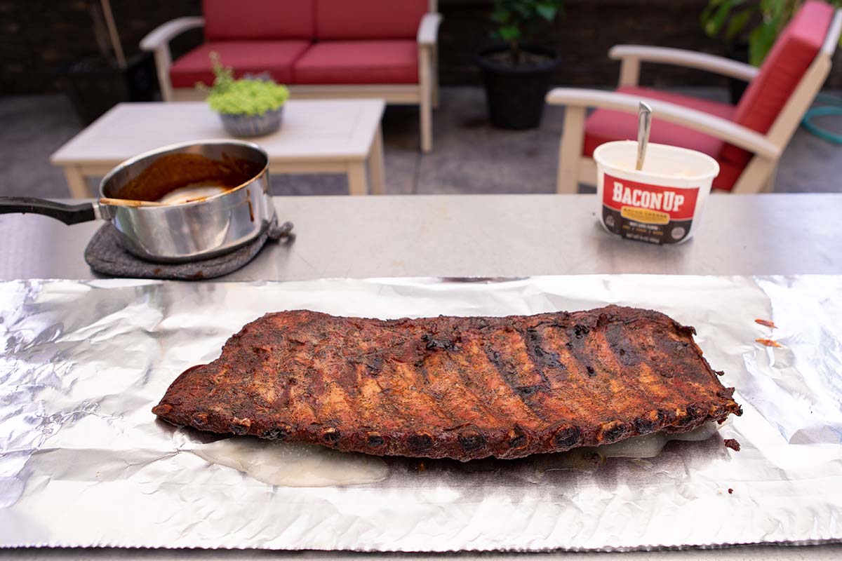 Ribs on Foil Ribs on Foil