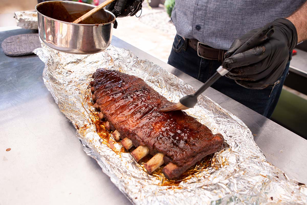 Glazing Ribs Glazing Ribs
