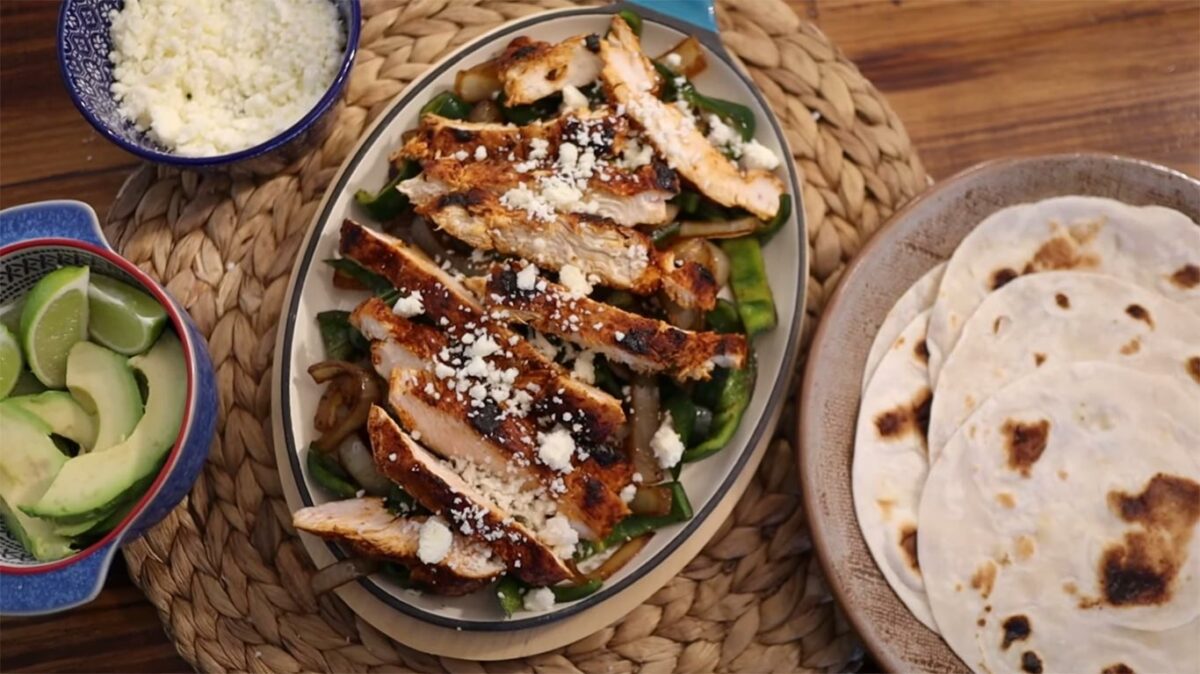 Easy Chili Lime Chicken Fajitas Easy Chili Lime Chicken Fajitas