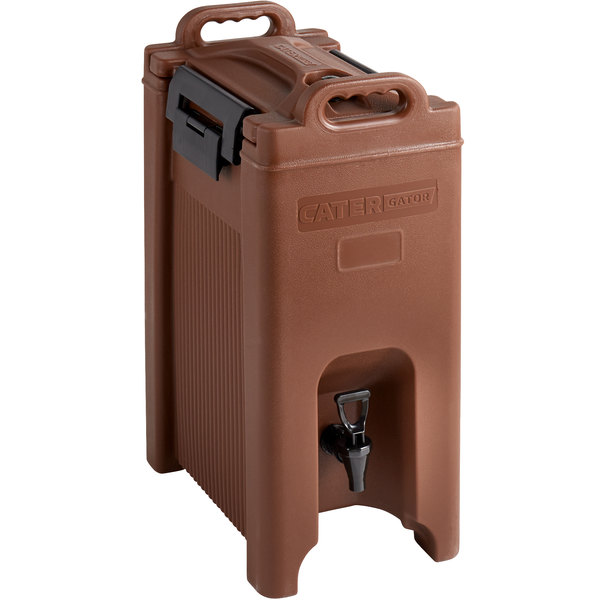 https://www.meadowcreekbbqsupply.com/wp-content/uploads/2022/10/CaterGator_5_Gallon_Brown_Insulated_Beverage_Dispenser_01.jpg