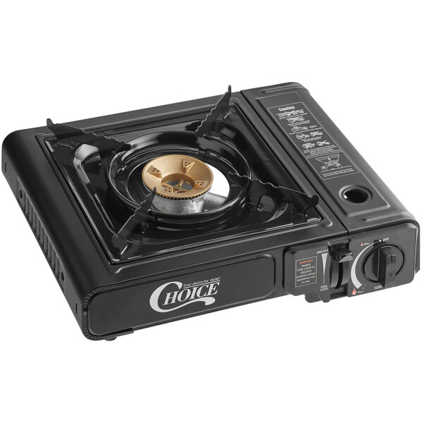 Choice 2-Burner High Performance Butane Range / Portable Stove with Brass  Burner - 30,000 BTU