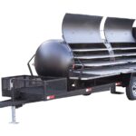 Meadow Creek TS1000 BBQ Smoker Trailer With Optional Stainless Steel Exterior Shelves