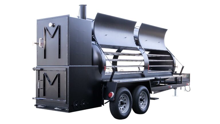 mobile bbq trailers