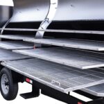 Sliding Stainless Steel Grates (Shown With Optional Stainless Steel Exterior Shelves)
