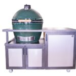 Burkholder Designs big Green Egg Cabinet