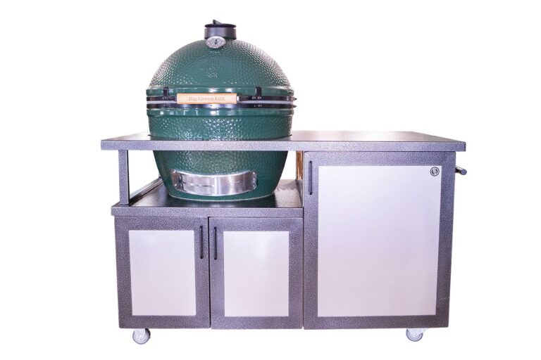 Burkholder Designs big Green Egg Cabinet