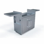 Fusion Freestanding Cart for "The Ranch Hand" 2-Burner Gas Griddles