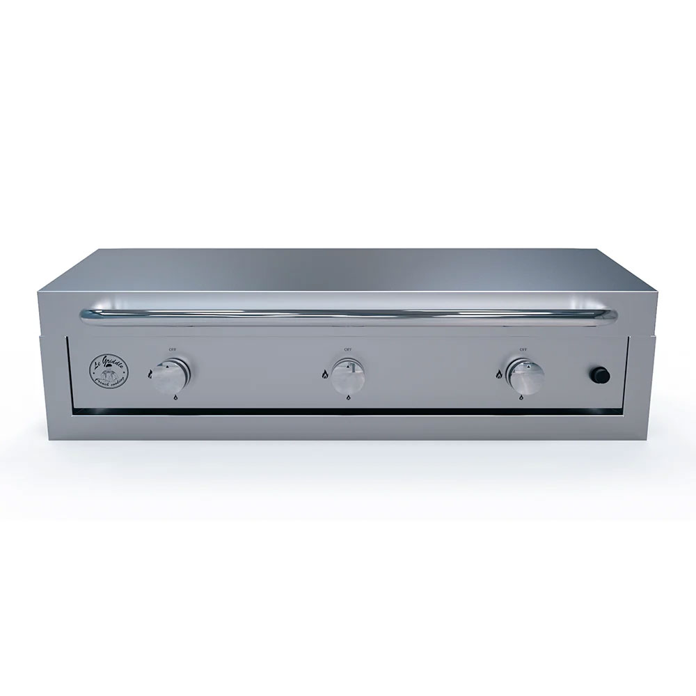 Le Griddle Stainless Steel Lid for "The Big Texan" 3Burner Griddles Meadow Creek Barbecue Supply