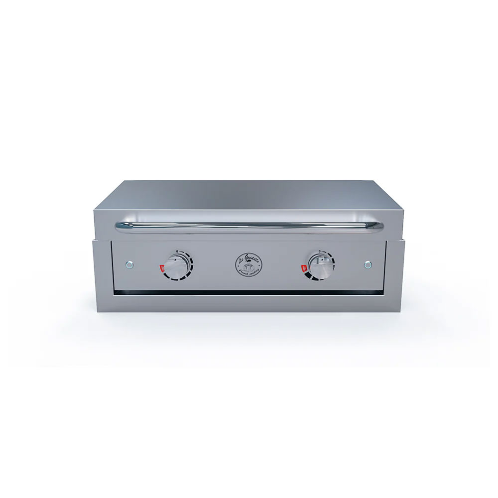 Le Griddle Stainless Steel Lid for "The Ranch Hand" 2Burner Griddles Meadow Creek Barbecue Supply