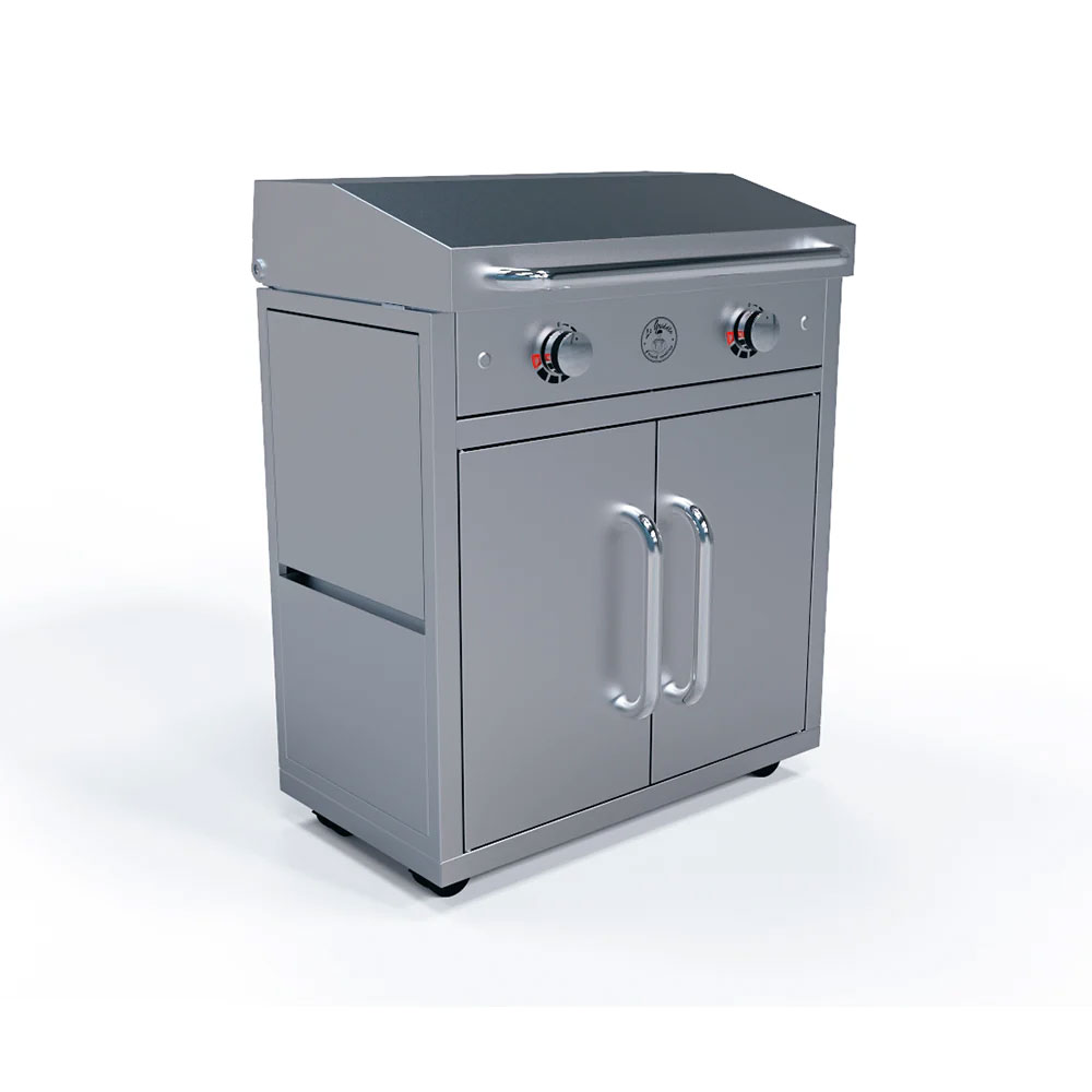 Le Griddle Stainless Steel Lid for "The Ranch Hand" 2Burner Griddles Meadow Creek Barbecue Supply