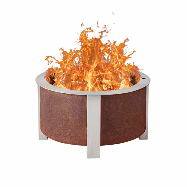 Breeo X Series 24 Smokeless Fire Pit Patina