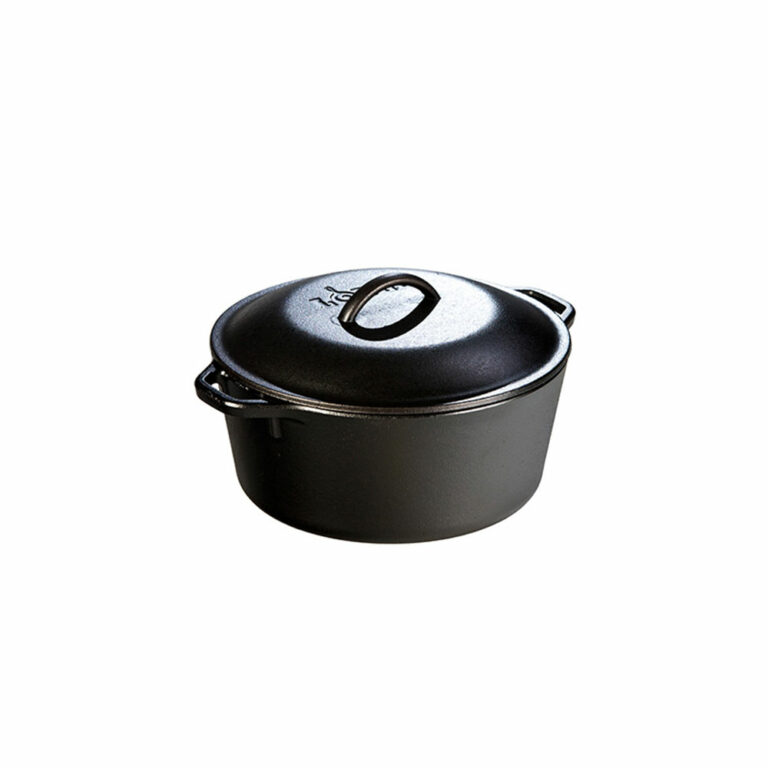 Bayou Classic 12-Quart Cast Iron Dutch Oven and Basket in the Cooking Pots  department at