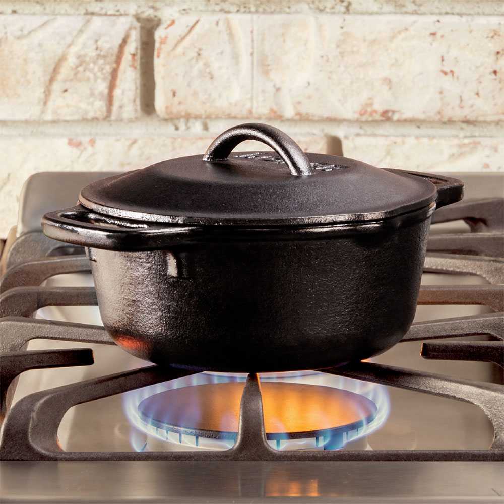 Lodge Cast Iron Dutch Oven - 5 Qt