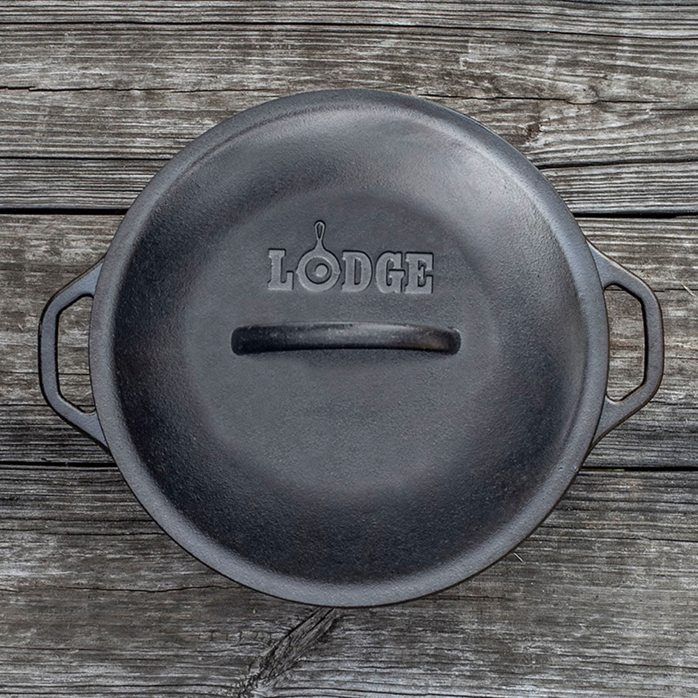 Lodge Cast Iron Cover, Black