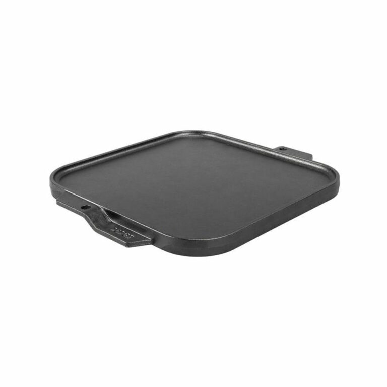 Lodge Logic Cast-Iron Reversible Grill & Griddle, Black