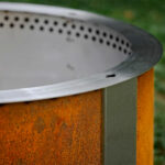 Breeo X Series 42 Smokeless Fire Pit Corten Steel