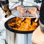 Breeo X Series 42 Smokeless Fire Pit Lifestyle